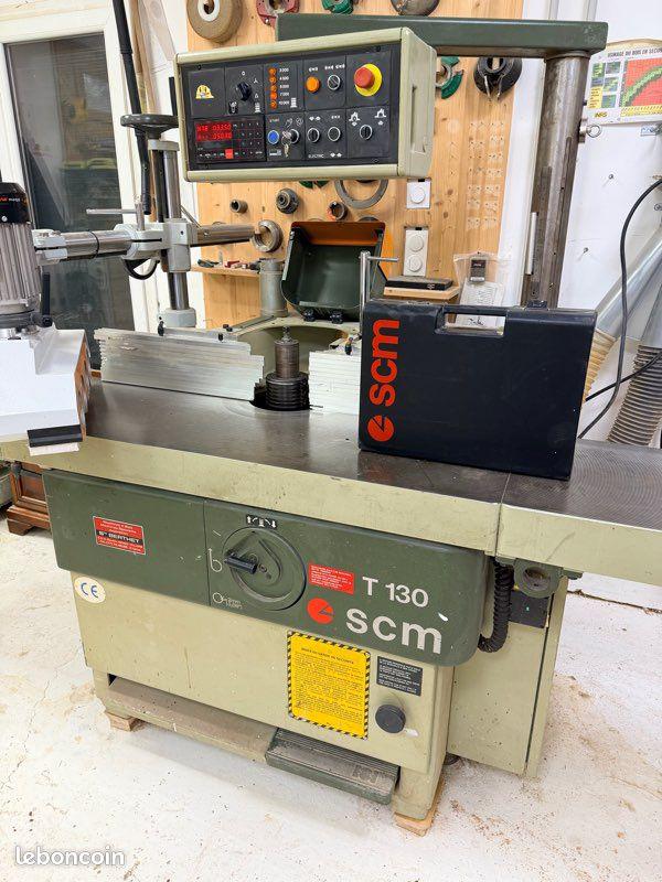 Scm t130 freesmachine/toupie, Enlèvement