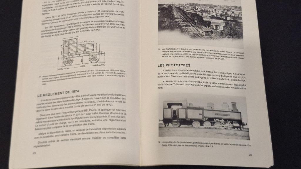 SNCB - Liège - Les Plans inclinés de Liège - J.R. Lejeune -, Enlèvement ou Envoi, Utilisé, Train, Livre ou Revue