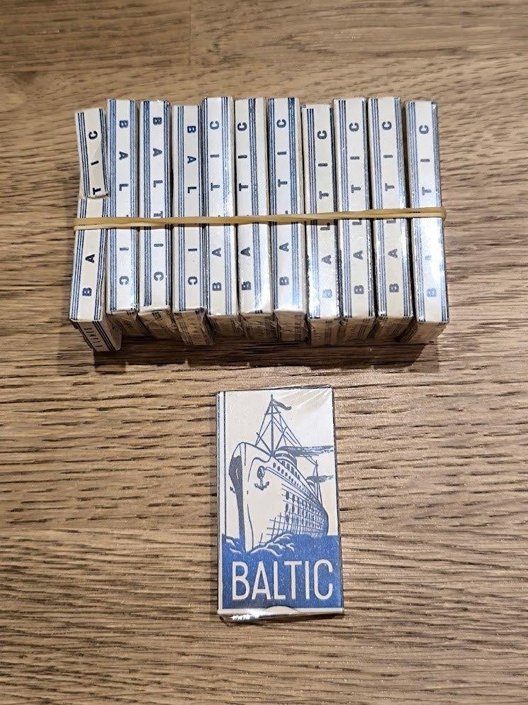 vintage scheermesjes (1950-1970) BALTIC 12 doosjes, Ophalen of Verzenden