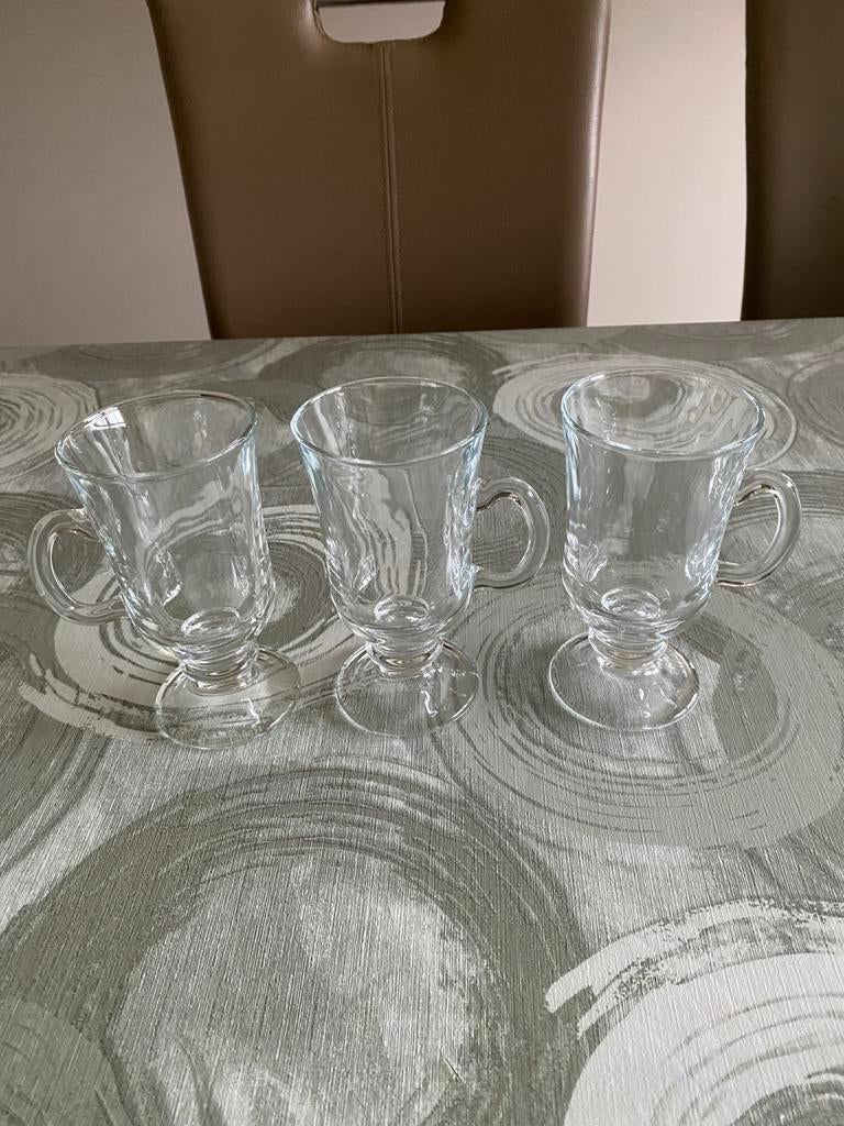 Theeglazen of irisch coffee, Ophalen of Verzenden, Zo goed als nieuw