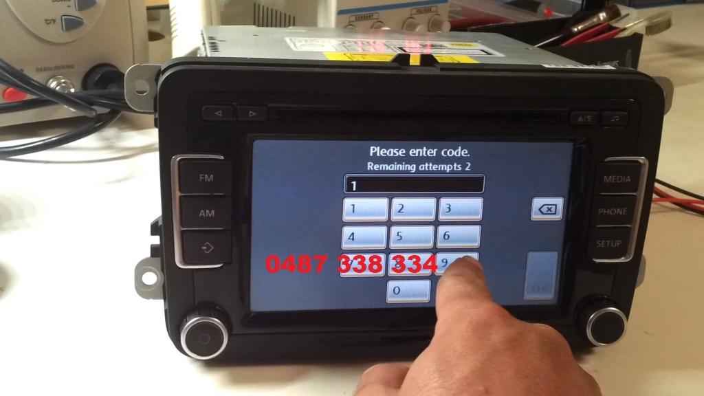 Débloquer Code Autoradio Volkswagen Seat Skoda Audi Pioneer, Enlèvement, Utilisé, Seat