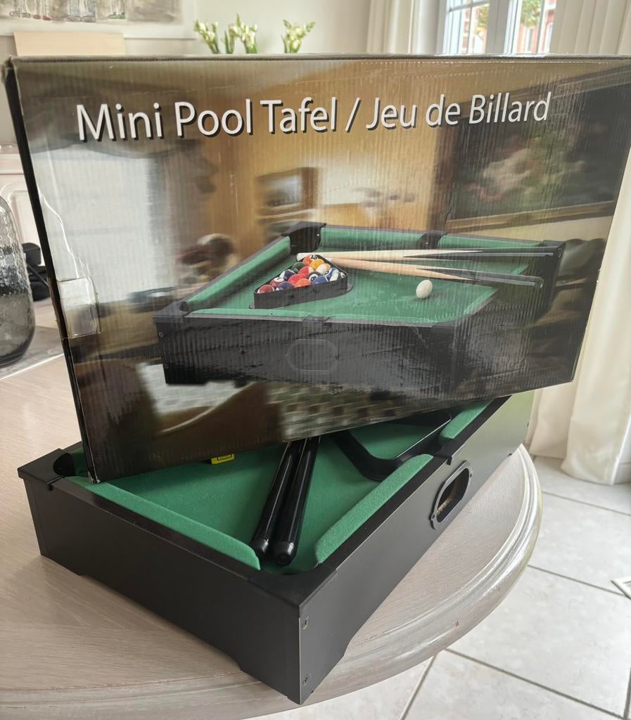 Mini pool tafel, Ophalen, Zo goed als nieuw, Jongen of Meisje