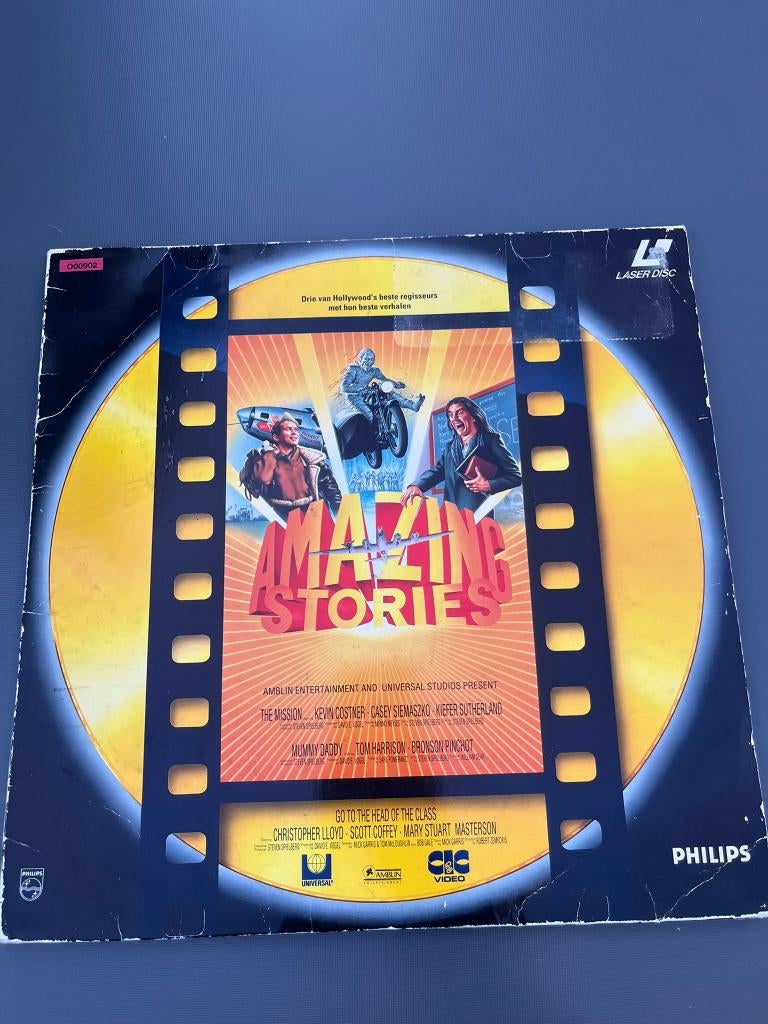 Amazing Stories – LaserDisc (Philips / Universal / Amblin), Verzamelen, Ophalen of Verzenden, Gebruikt, Film, Overige typen