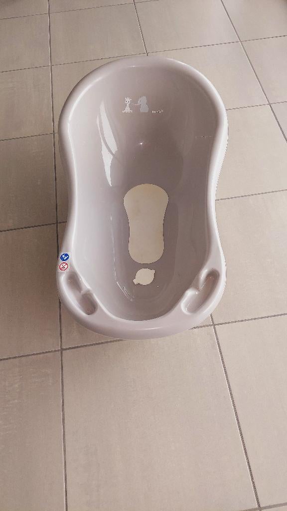 lichtgrijs babybadje, Kinderen en Baby's, Badjes en Verzorging, Ophalen, Zo goed als nieuw, Badje, Overige merken