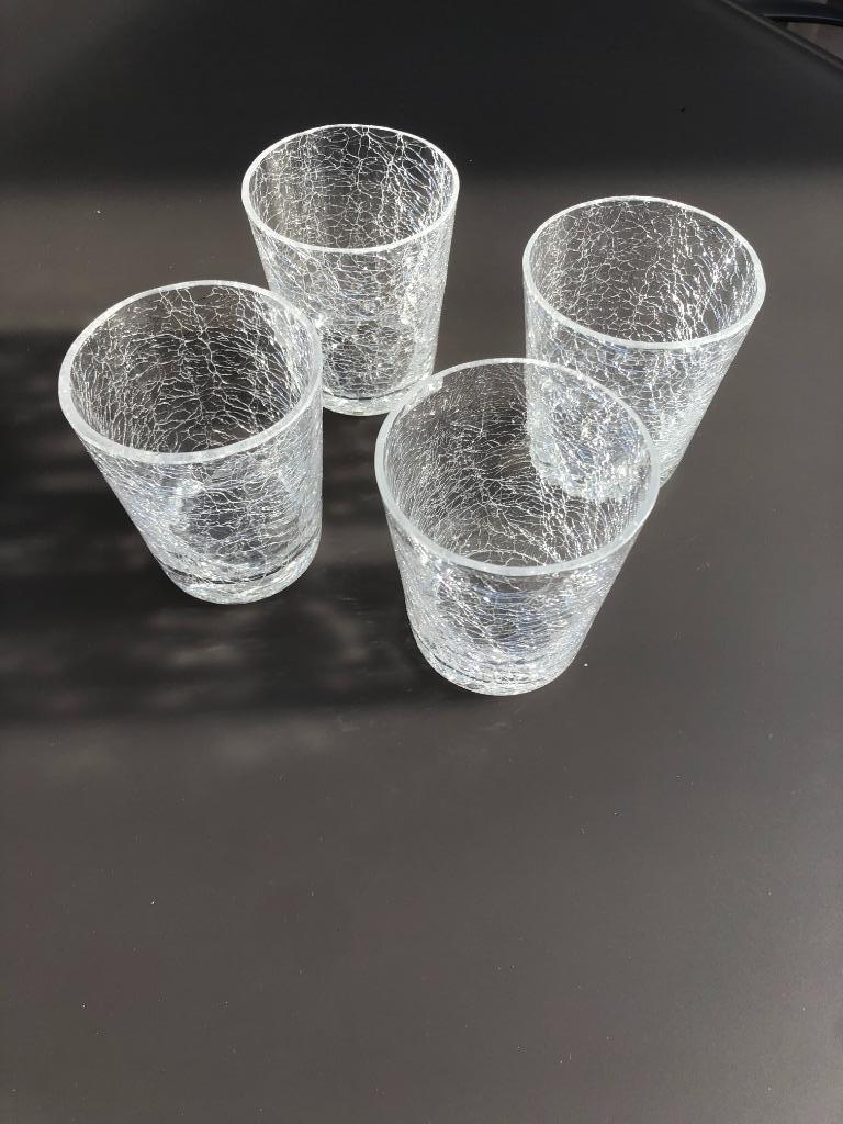 Vintage whisky glazen - 4 stuks, Ophalen