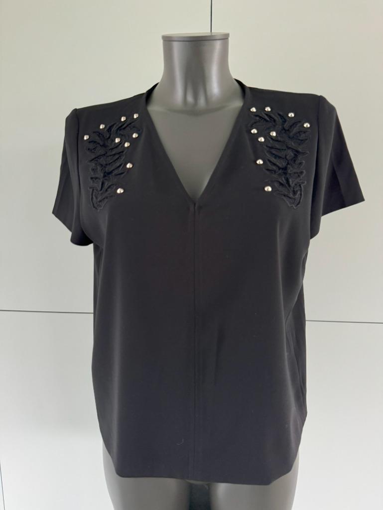 Blouse (38) van Xandres !, Maat 38/40 (M), Verzenden, Zwart, Zo goed als nieuw