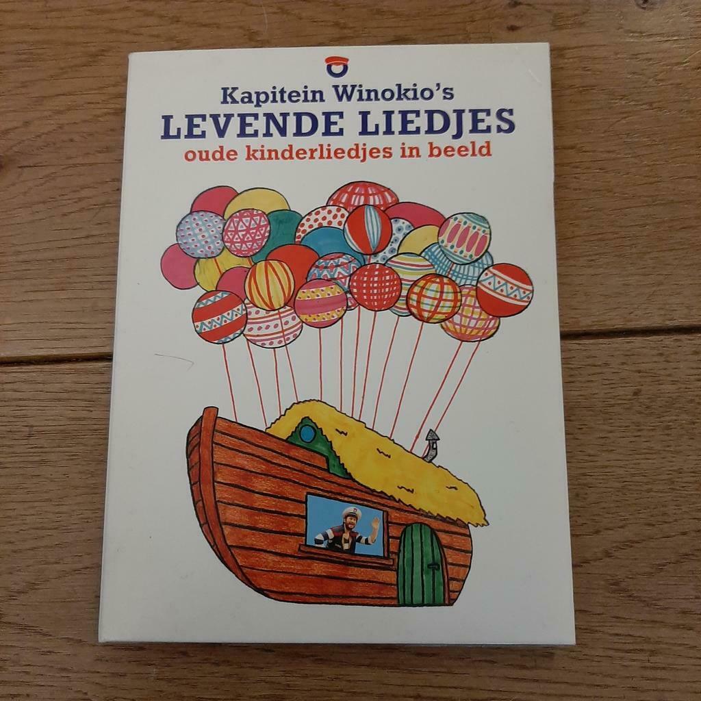 Kapitein Winokio's levende kinderliedjes in beeld - dvd, Cd's en Dvd's, Ophalen of Verzenden, Zo goed als nieuw, Muziek