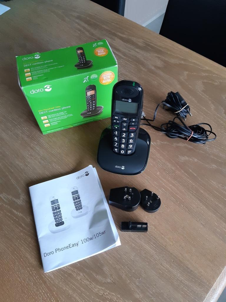 Draadloze telefoon, Enlèvement, Comme neuf, 1 combiné
