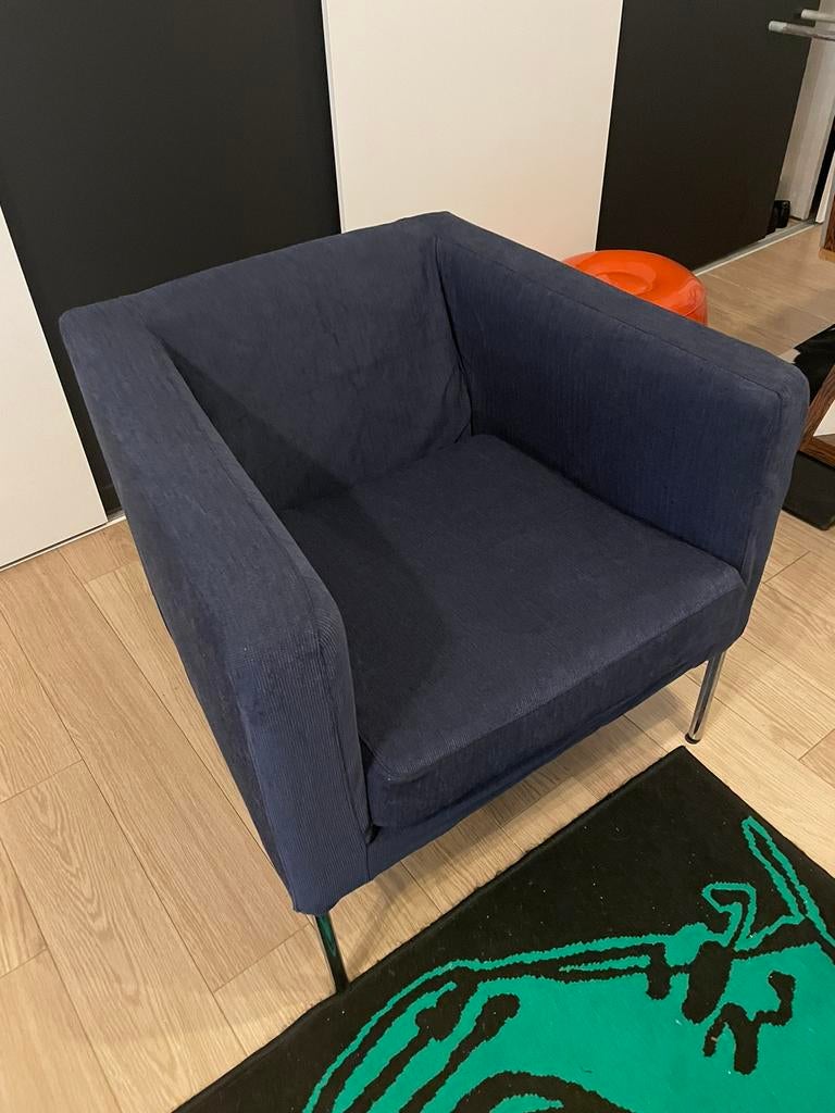 Clubzetel fauteul zetel kuipzetel, Huis en Inrichting, Fauteuils, Ophalen, Zo goed als nieuw