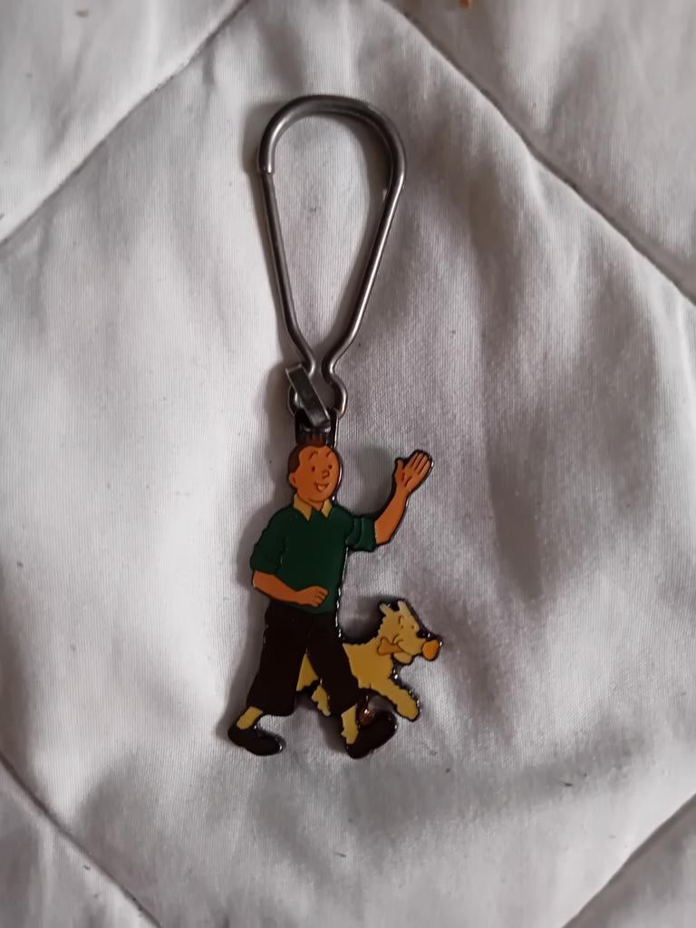ancien porte clés TINTIN, Enlèvement ou Envoi, Utilisé, Peluche ou Figurine