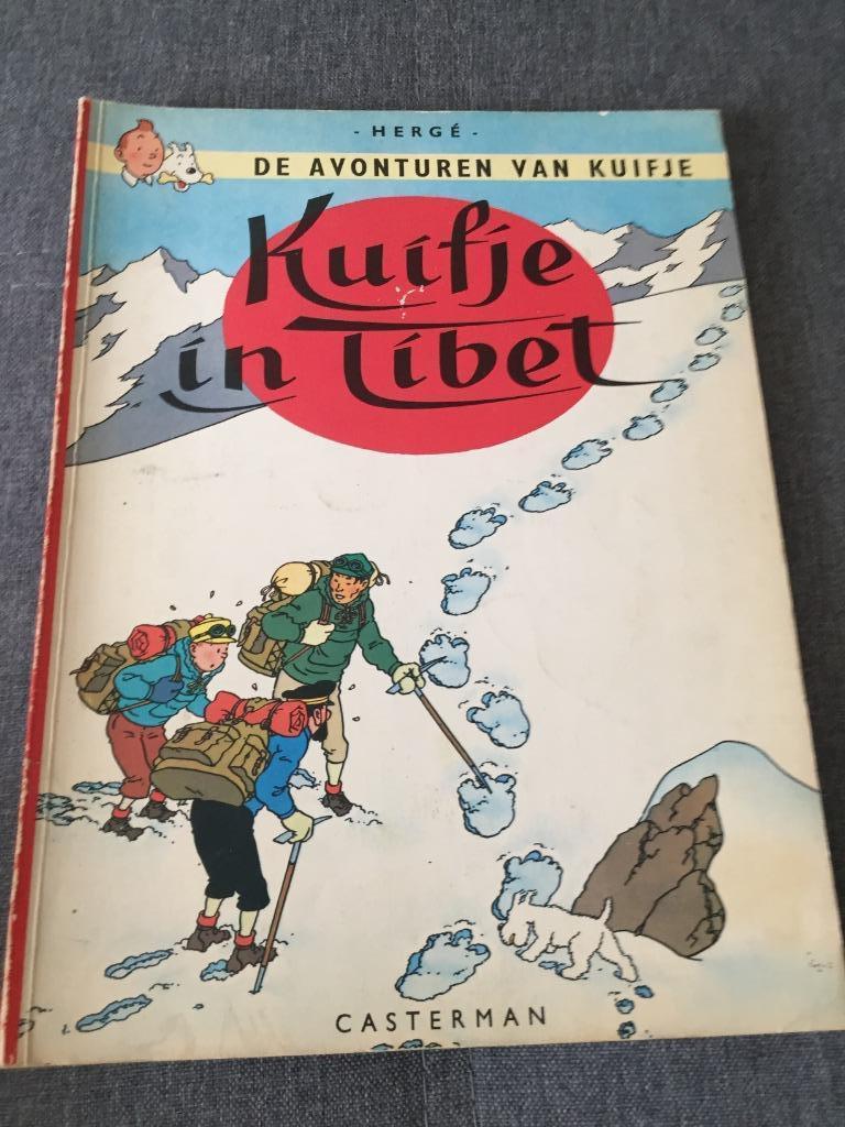 Kuifje In Tibet, Boeken, Eén stripboek, Ophalen of Verzenden, Zo goed als nieuw, Hergé