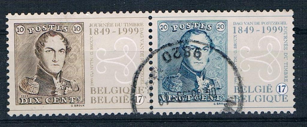 2817 A gestempeld, Met stempel, Staatshoofden, Ophalen of Verzenden, Gestempeld