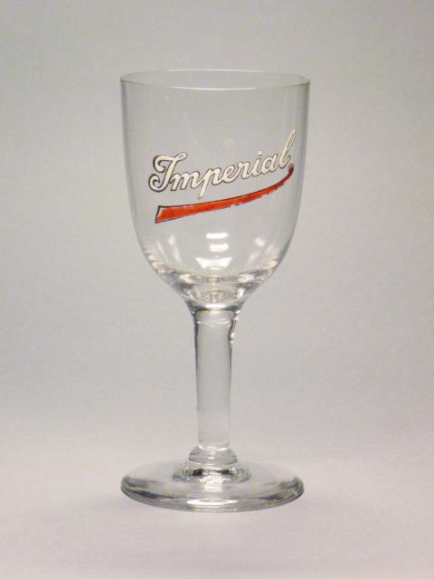 Verre à bière Imperial Anderlecht Bruxelles, Collections, Enlèvement ou Envoi, Utilisé, Verre ou Verres