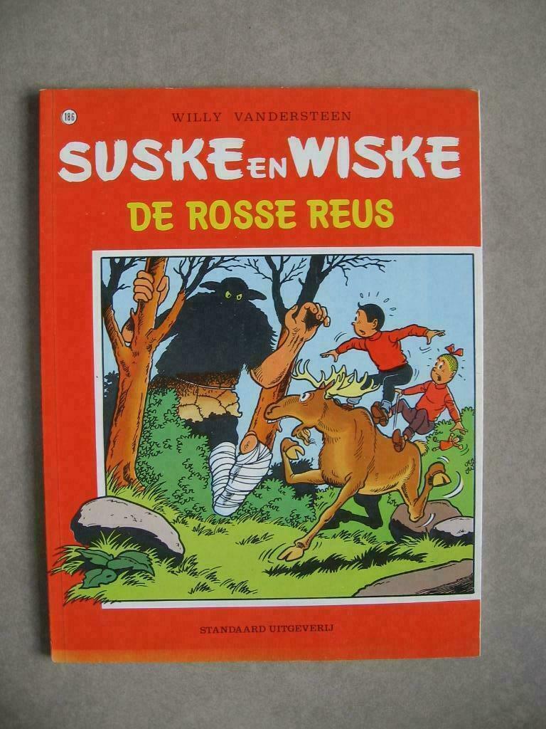 bande dessinée SUSKE EN WISKE-DE ROSSE REUS nr.186-1993 !!!!, Une BD, Enlèvement ou Envoi, Comme neuf