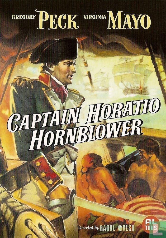 captain hornblower ( gregory peck , virginia mayo ), Ophalen of Verzenden, Zo goed als nieuw