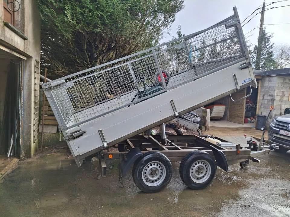 Remorque BW 2700kg, Autos : Divers, Remorques, Enlèvement ou Envoi, Utilisé