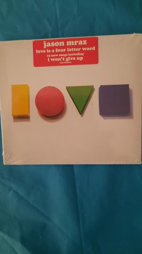 CD NEW JASON MRAZ Love est un mot de quatre lettres, CD & DVD, CD | Pop, Neuf, dans son emballage, Enlèvement ou Envoi