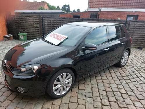 Volkswagen Golf/2009/1.4benz./140k km/Automaat/€ 8.500, Auto's, Automaat, Parkeersensor, Zwart, Bedrijf