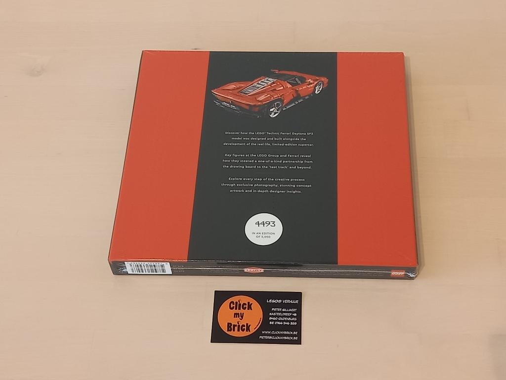 5007418 Livre à café Lego Technic Ferrari Daytona SP3 SCELLÉ, Enlèvement ou Envoi, Neuf, Ensemble complet, Lego
