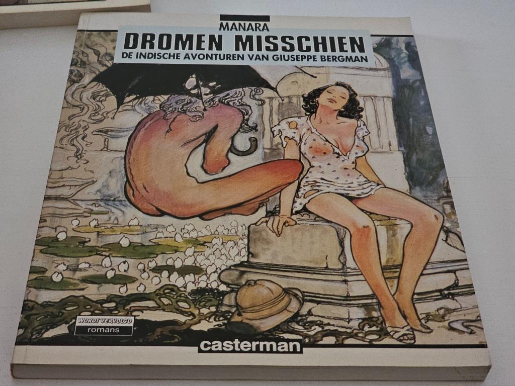 Manara. Dromen Misschien. De Indische Avonturen van Giuseppe, Ophalen of Verzenden