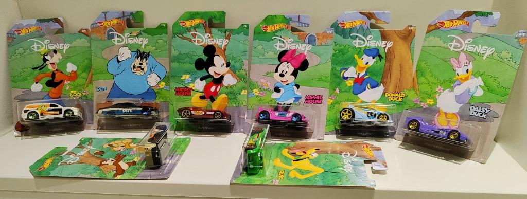 Hot Wheels lot 8x Disney Komplete set (2017)Made in Thailand, Hobby & Loisirs créatifs, Voitures miniatures | Échelles Autre, Enlèvement ou Envoi