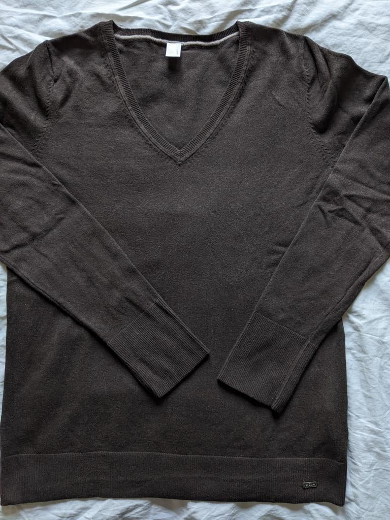 San Oliver, pull maron, t42, Taille 42/44 (L), San Oliver, Enlèvement ou Envoi, Comme neuf