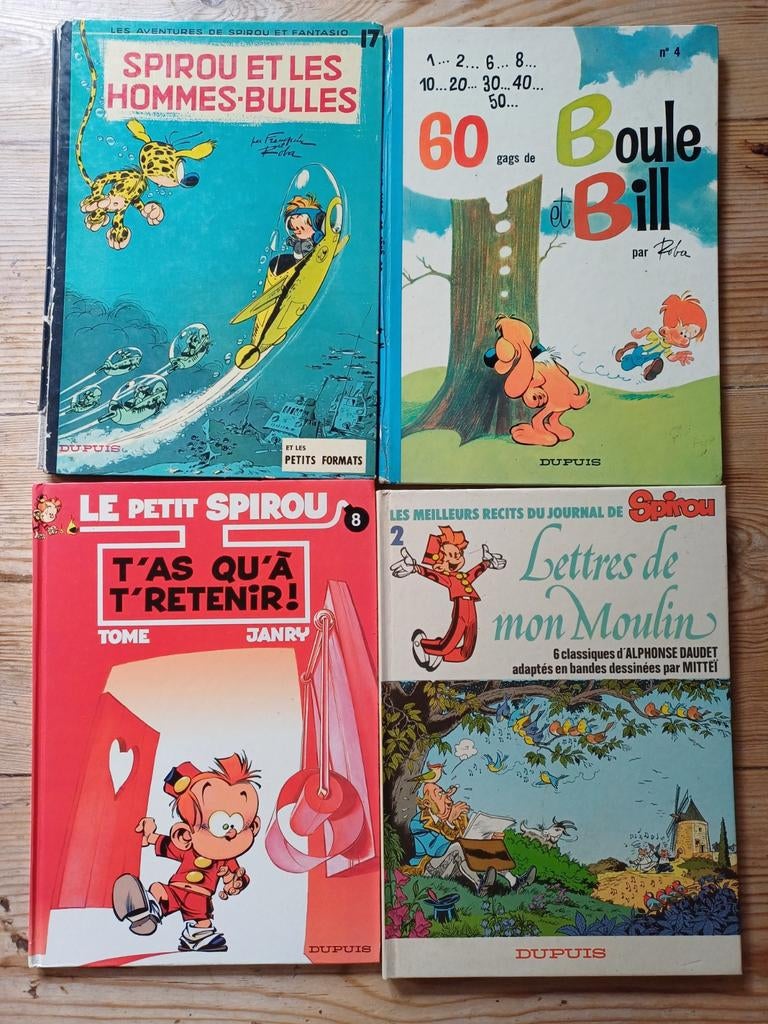 Grand lot de bandes dessinées cartonnées en français, Livres, Enlèvement ou Envoi, Comme neuf