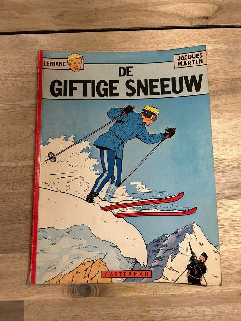 Lefranc - De giftige sneeuw, Enlèvement, Comme neuf