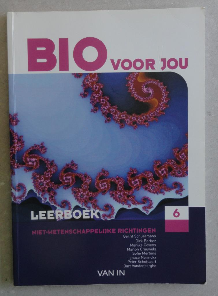 BIO voor jou - leerboek 6, Livres, Biologie, Comme neuf, Enlèvement, Secondaire