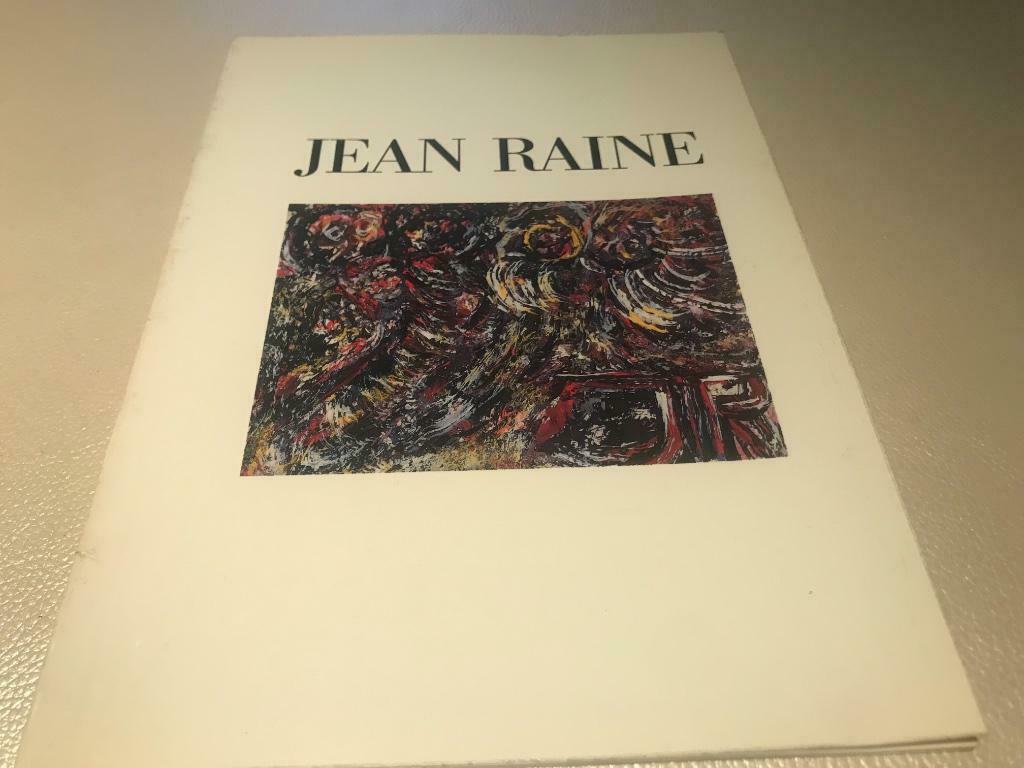 Jean Raine peintures 40pag Cobra, Ophalen of Verzenden, Zo goed als nieuw, Schilder- en Tekenkunst