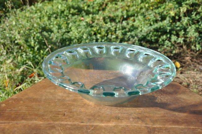 fruitier en verre tour ajouré, Antiek en Kunst, Ophalen of Verzenden