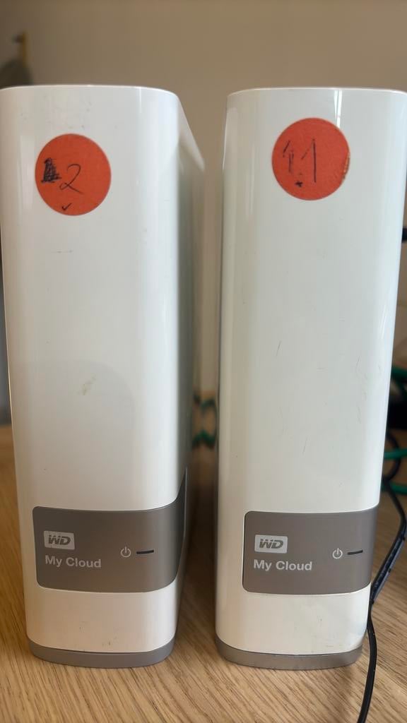 WD My CLOUD, Enlèvement, Utilisé
