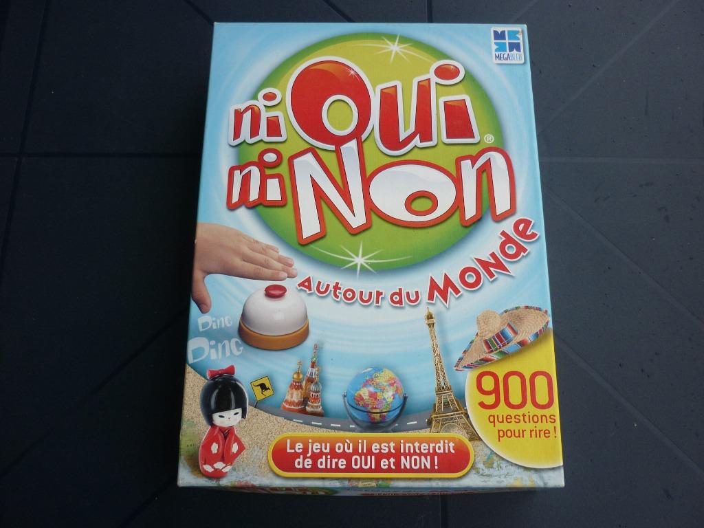 Jeu de société - Ni oui Ni non Autour du monde - MegaBleu, Hobby & Loisirs créatifs, Trois ou quatre joueurs, Enlèvement ou Envoi