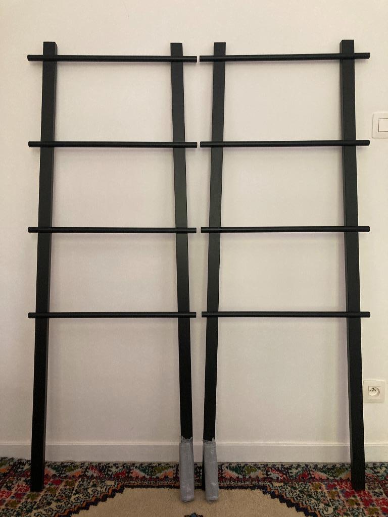 1x VILTO Handdoekenrek IKEA (zwart), Ophalen, Gebruikt, Zwart, Handdoekenrek