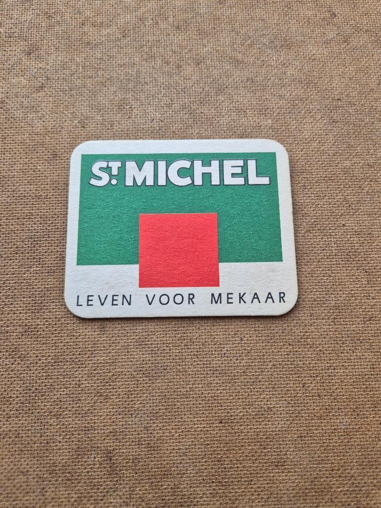 Sous bock St. Michel, Verzamelen, Biermerken, Ophalen of Verzenden, Gebruikt, Viltje(s), Overige merken