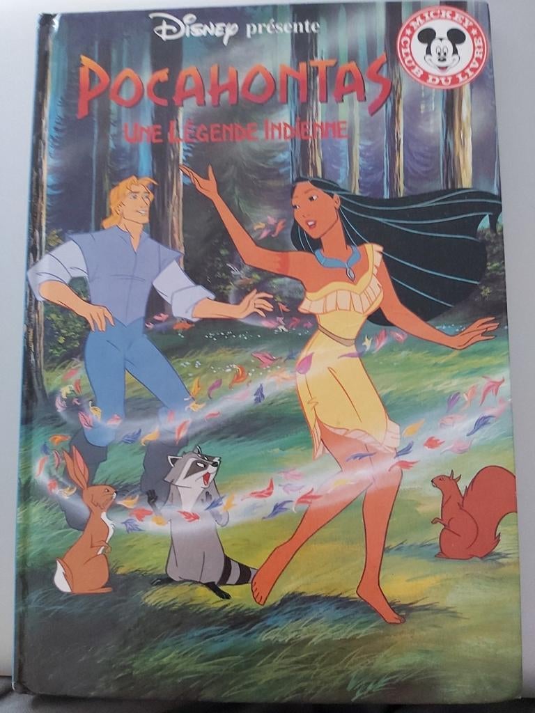 POCAHONTAS Mickey Book Club 1998, Ophalen of Verzenden