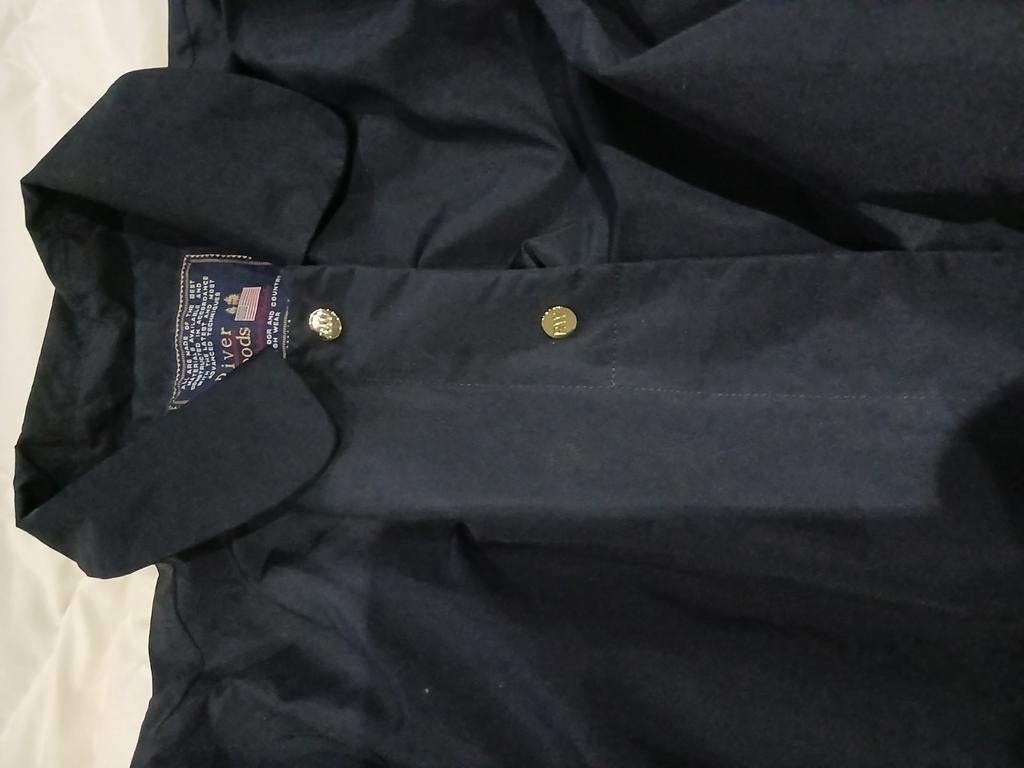 Dames regenjasje van river woods maat xl maar is kleine maat, Blauw, River Woods, Maat 42/44 (L), Nieuw