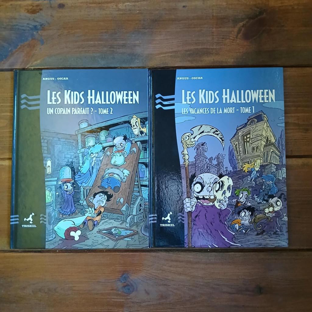BD Les Kids Halloween, tomes 1 et 2, Meerdere stripboeken, Ophalen of Verzenden, Gelezen, Angus et Oscar