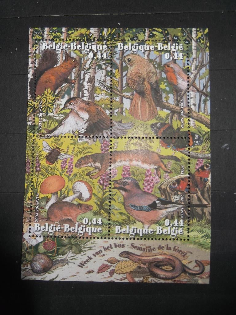 BL115 Week van het bos - Semaine de la forêt MNH, Ophalen of Verzenden, Postfris, Frankeerzegel