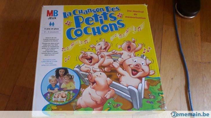 Jeu La chanson des petits cochons, Hobby & Loisirs créatifs, Jeux de société | Autre, Utilisé, Enlèvement