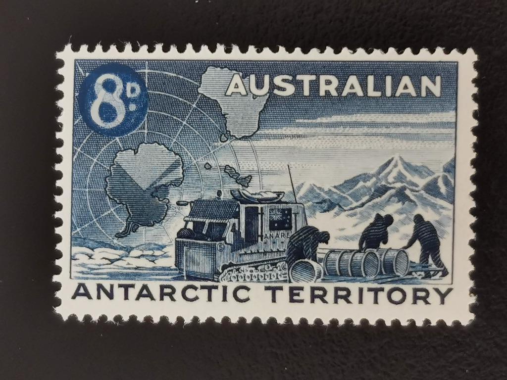 Australian Antarctic 1959 - inrichting van de zuidpoolbasis*, Ophalen of Verzenden, Postfris