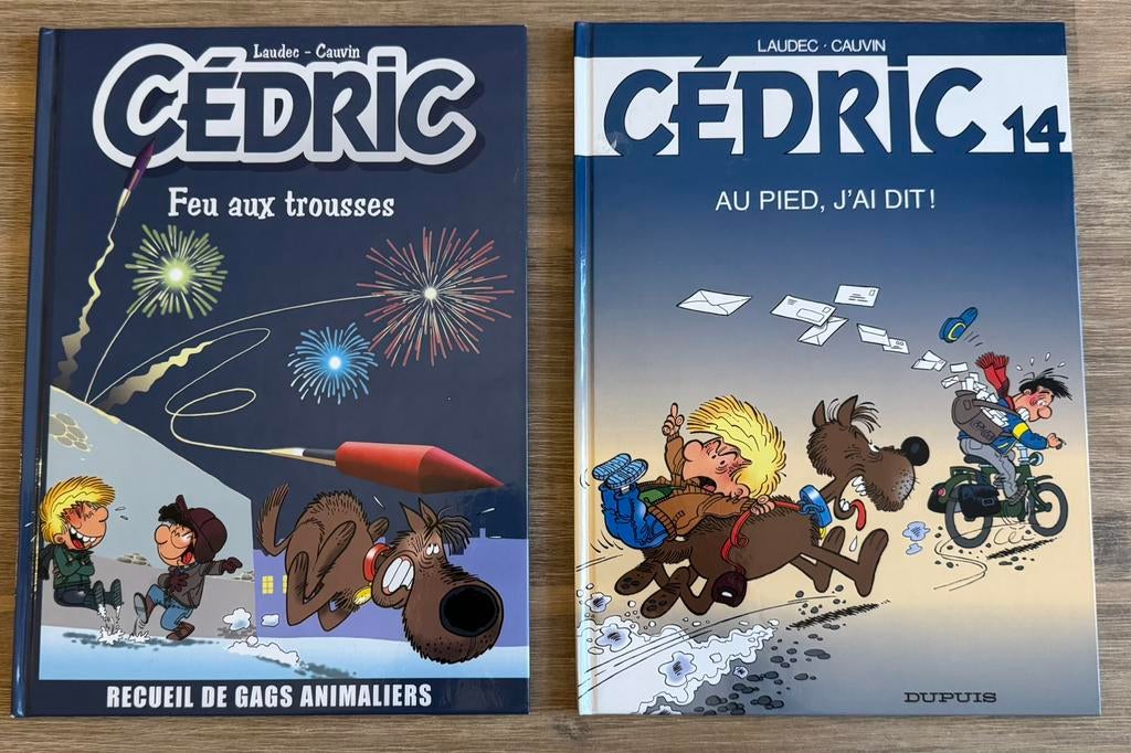 Lot de 2 BD Cédric, Livres, Enlèvement ou Envoi, Comme neuf
