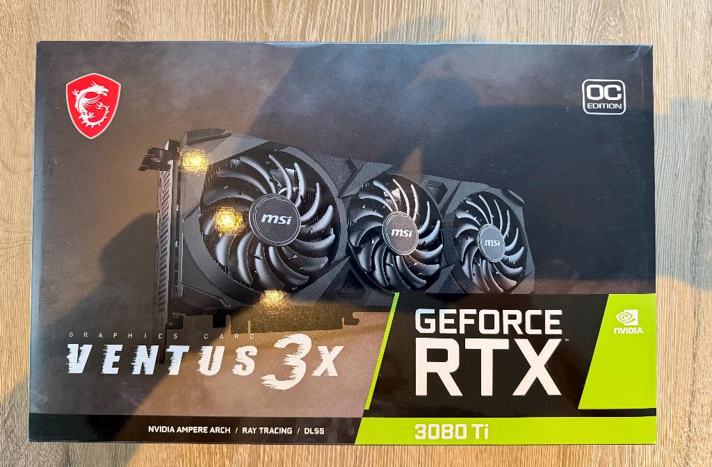 MSI ventus 3X RTX 3080Ti OC edition, Computers en Software, Ophalen, Gebruikt, Nvidia, HDMI