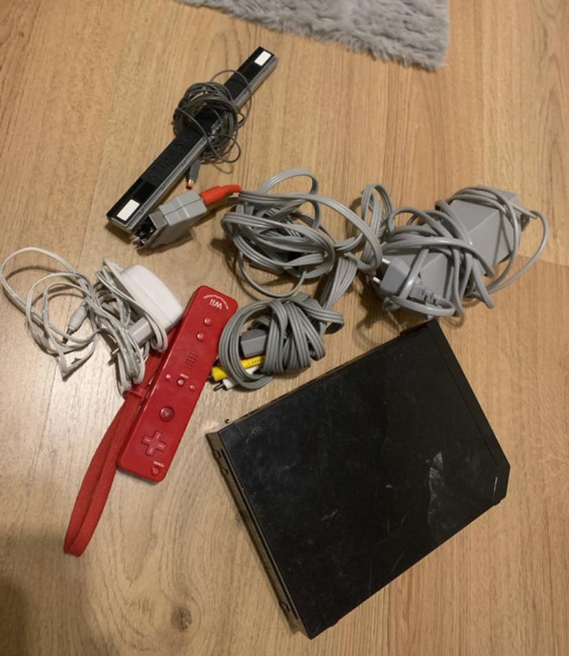 Nintendo Wii zwart, Gebruikt, Ophalen of Verzenden, Eén computer, 3 spelers of meer