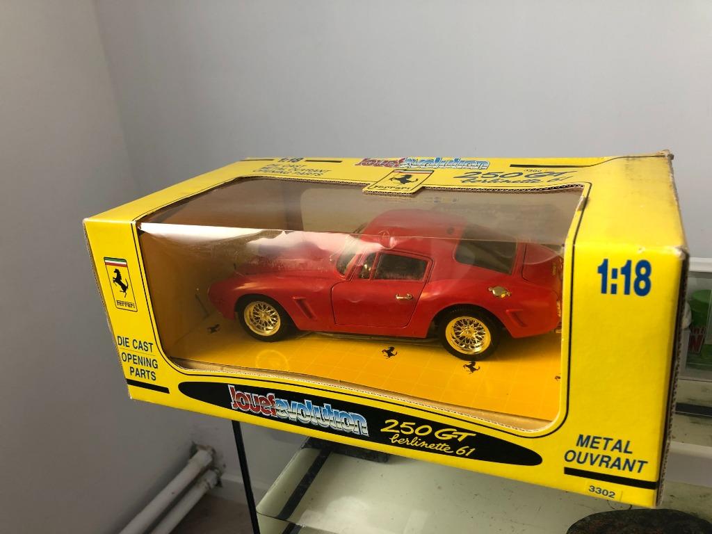 Ferrari 250 GT berlinette 61 JouefEvolution 1/18 neuf (comme, Hobby & Loisirs créatifs, Voitures miniatures | 1:18, Enlèvement ou Envoi