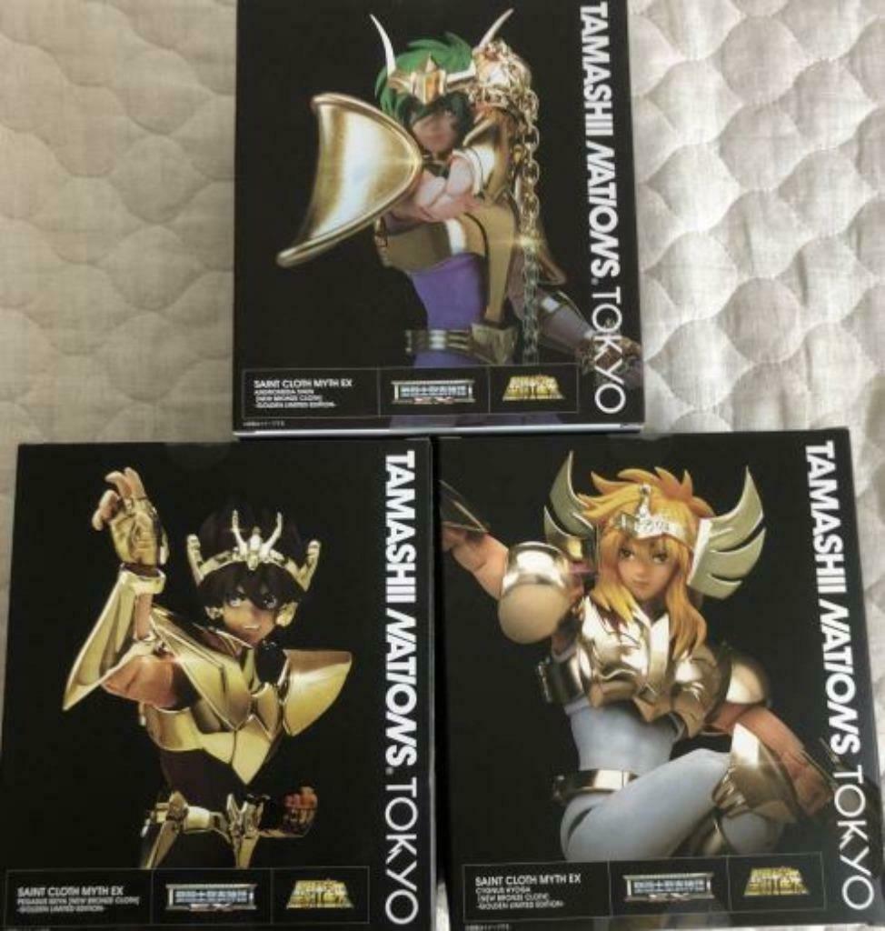 saint seiya myth cloth Ex gold v2 Phenix seiya andromede jap, Enlèvement ou Envoi