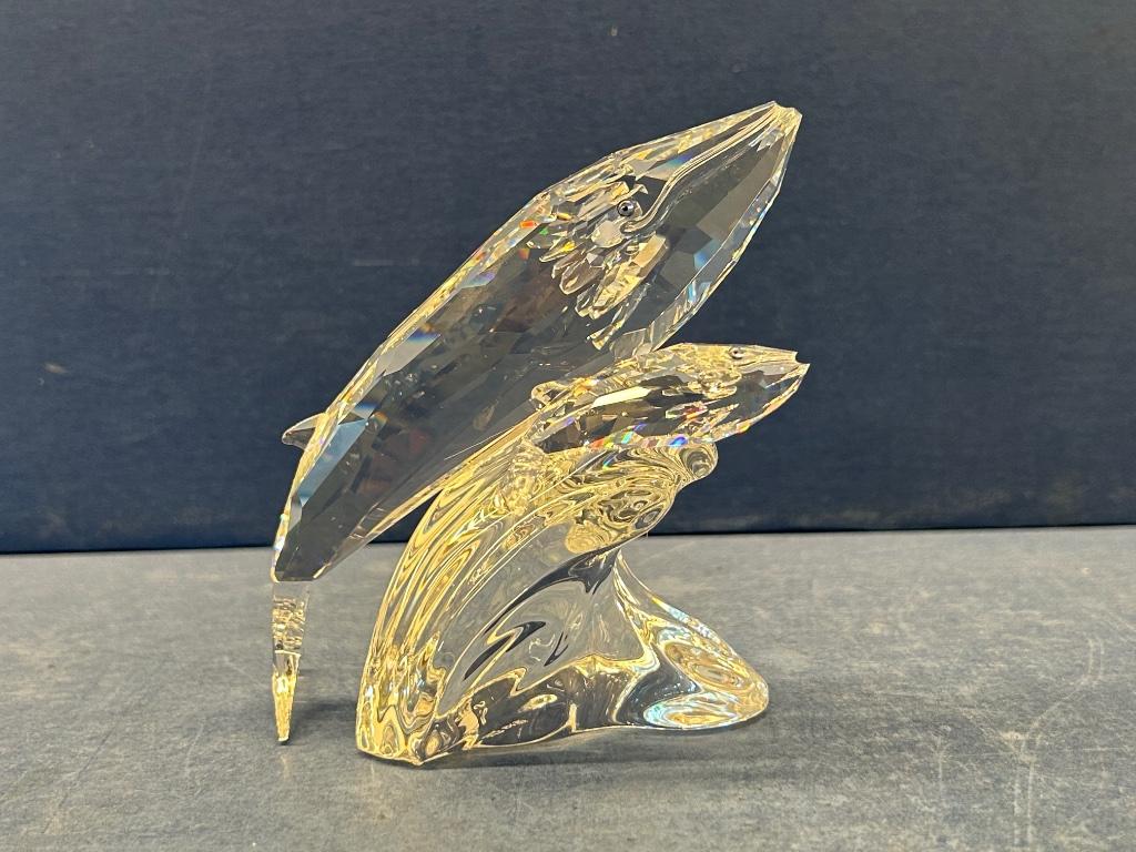 Swarovski SCS 1992  Walvissen, Verzamelen, Swarovski, Ophalen of Verzenden, Nieuw, Figuurtje