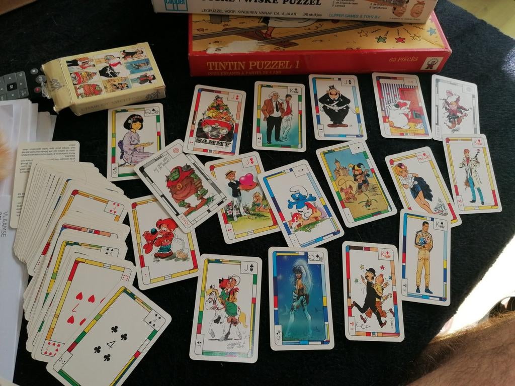 Speelkaarten stripfiguren, Verzamelen, Verzenden, Speelkaart(en)