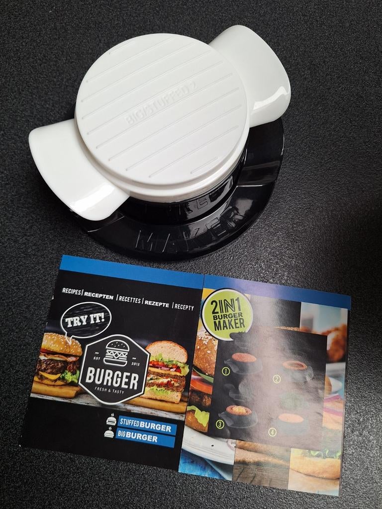 2 in 1 xxl burger maker, Ophalen