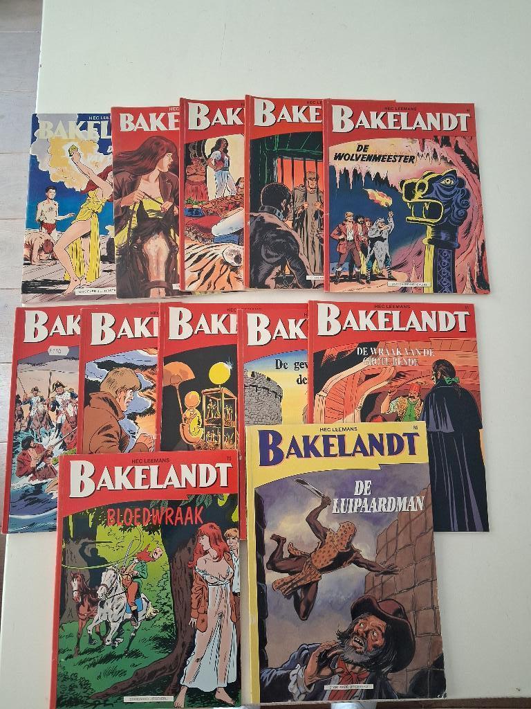 Strips Bakelandt : meeste 1ste druk, Ophalen of Verzenden